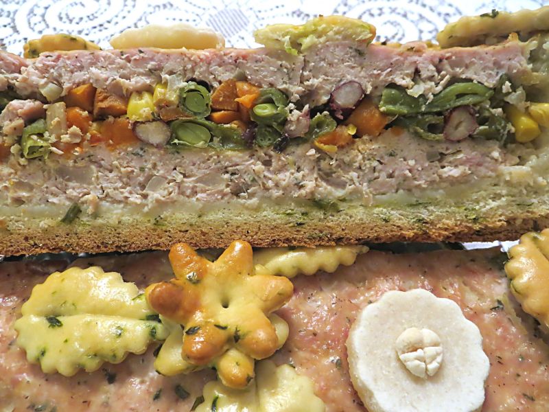 Zapiekanka z indyka i mieszanki meksykańskiej