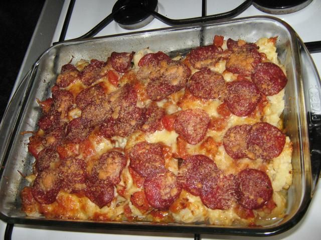 zapiekanka z kalafiora troszkę inaczej zapiekanka z kalafiora troszkę inaczej