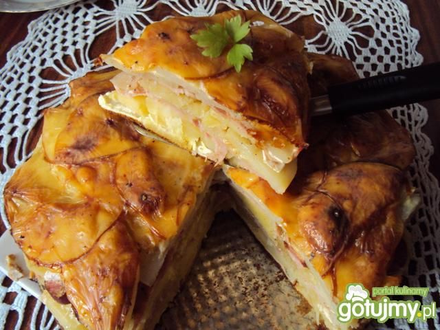 Zapiekanka z kalarepką