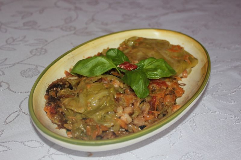 Zapiekanka z kapustą 