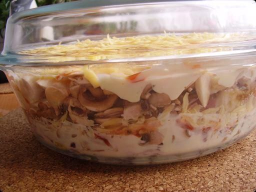 Zapiekanka z karczkiem.