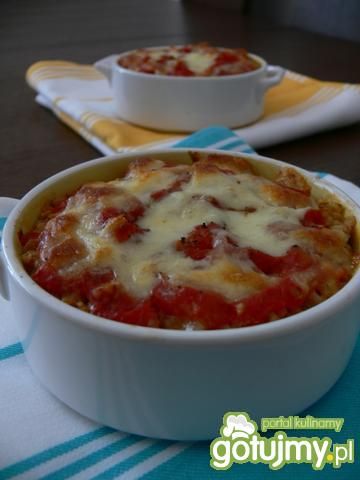 Zapiekanka z kaszy gryczanej 