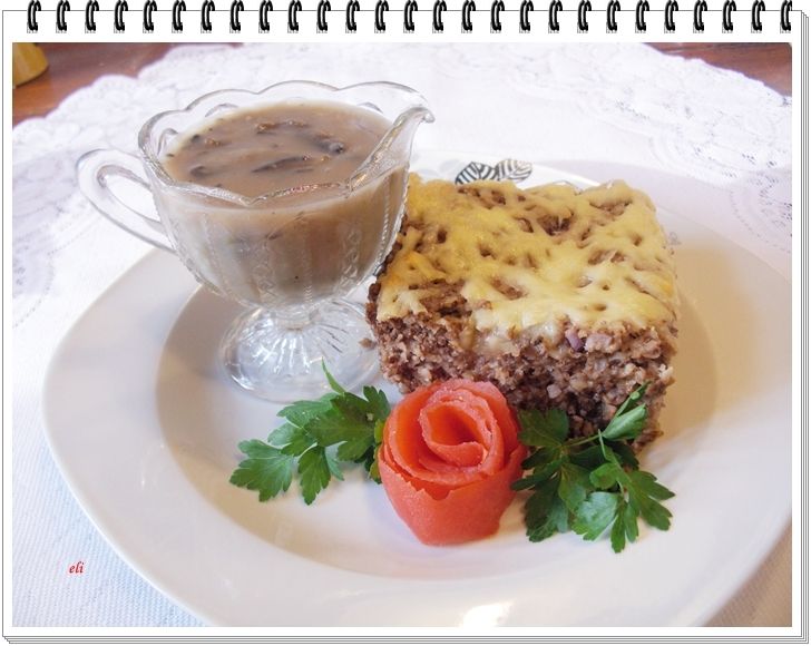 Zapiekanka z kaszy gryczanej Eli