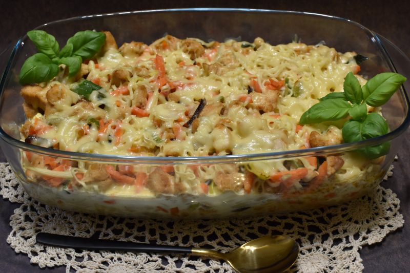 Zapiekanka z kurczaka