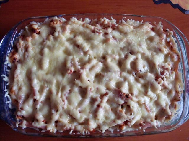 Zapiekanka z kurczakiem