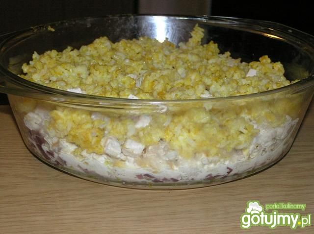 Zapiekanka z kurczakiem