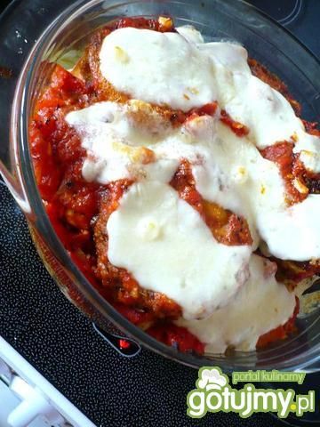 Zapiekanka z kurczakiem i bakłażanami Zapiekanka z kurczakiem i bakłażanami