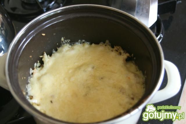 Zapiekanka z kurczakiem i ryżem Zapiekanka z kurczakiem i ryżem