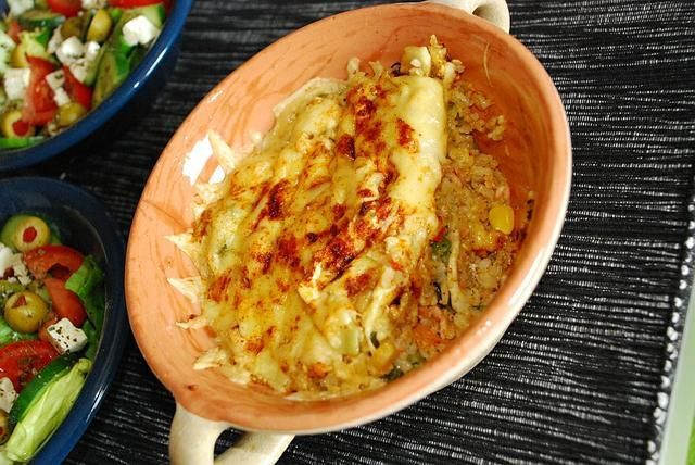 Zapiekanka z Łososiem