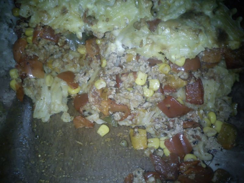 Zapiekanka z makaronem