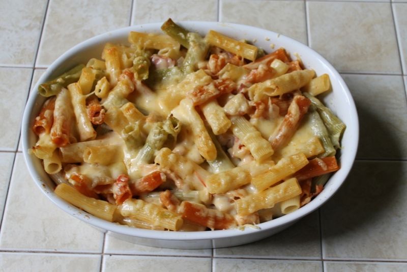 Zapiekanka z makaronem