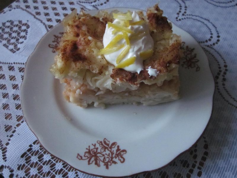 Zapiekanka z makaronem Zapiekanka z makaronem