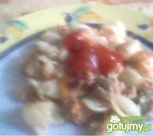 Zapiekanka z makaronu 6 Zapiekanka z makaronu 6