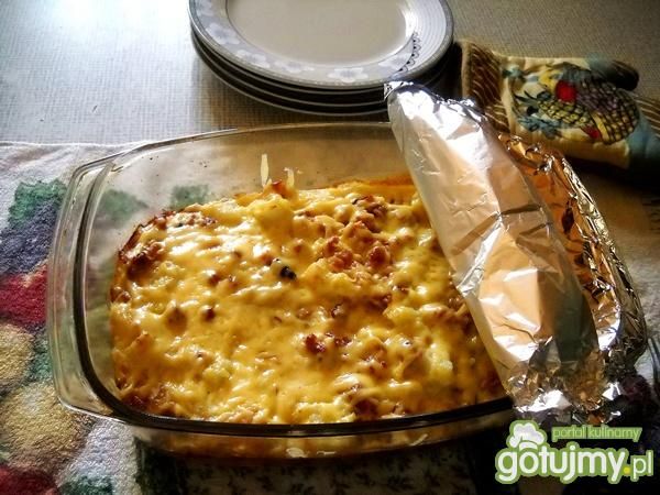 Zapiekanka z makaronu