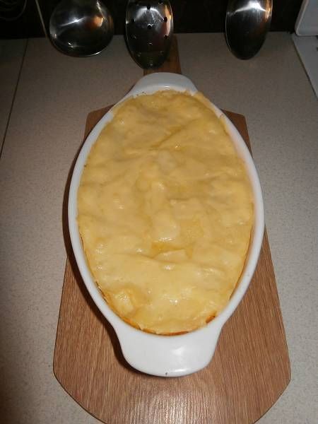 Zapiekanka z mięsa mielonego i z ziemniaków