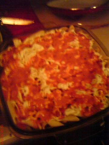 Zapiekanka z mięsem mielonym Zapiekanka z mięsem mielonym