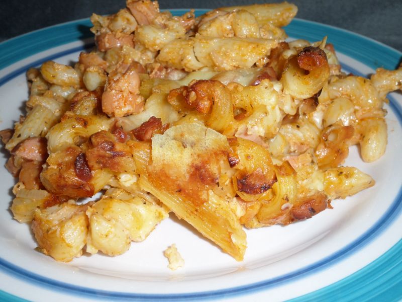 Zapiekanka z parówką