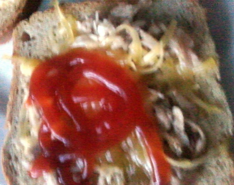 Zapiekanka z pieczarkami i serem