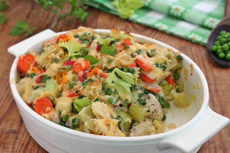 Zapiekanka z selerem naciowym i beszamelem Zapiekanka z selerem naciowym i beszamelem