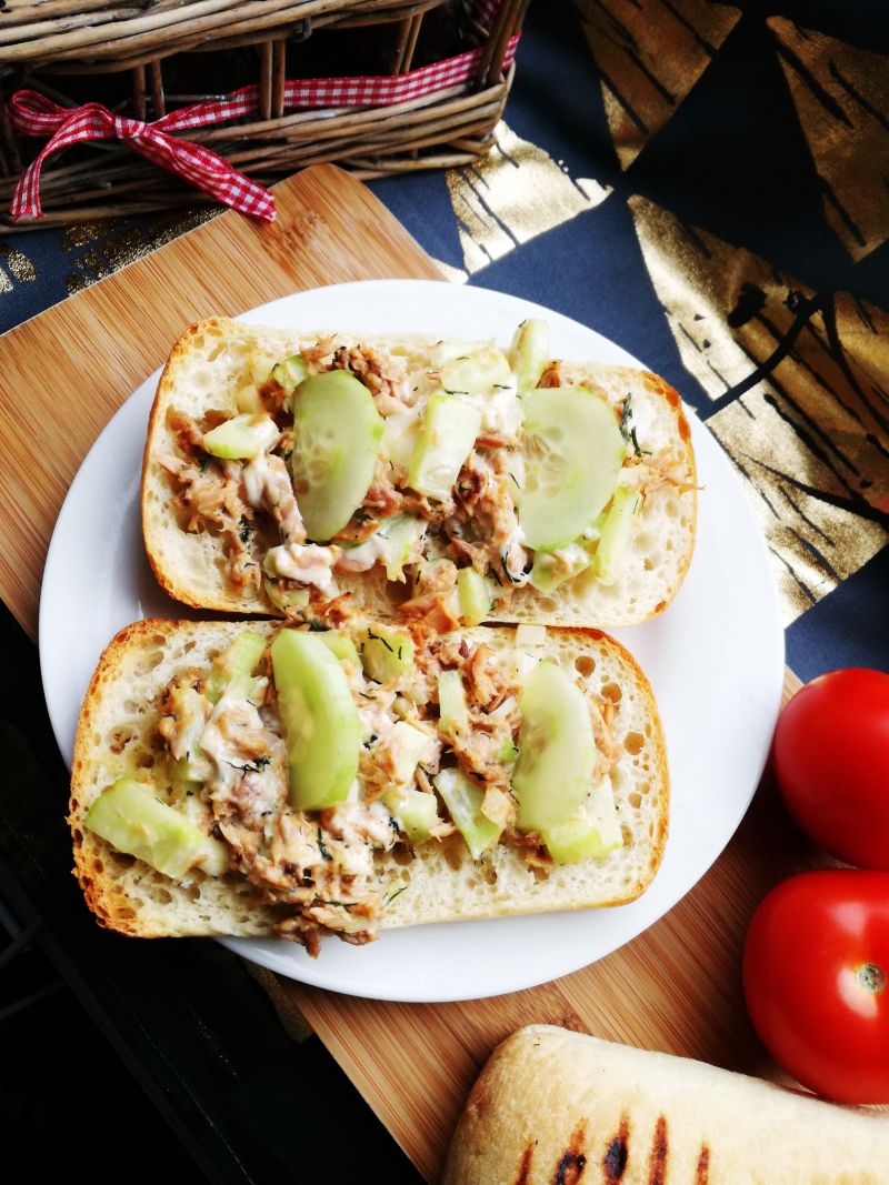 Zapiekanka z tuńczyka i papryki