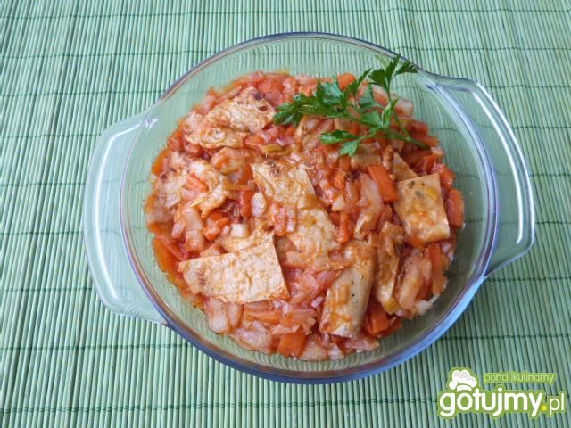 Zapiekanka z warzyw i naleśników