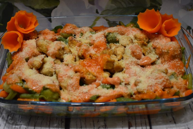 Zapiekanka z warzywami Zapiekanka z warzywami