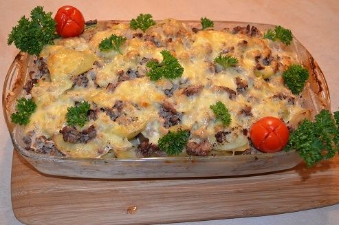 Zapiekanka z ziemniakami Zapiekanka z ziemniakami