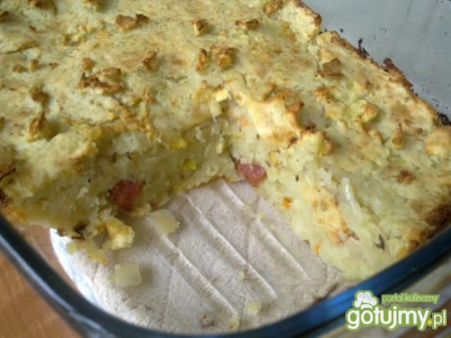 Zapiekanka z ziemniaków i kapusty