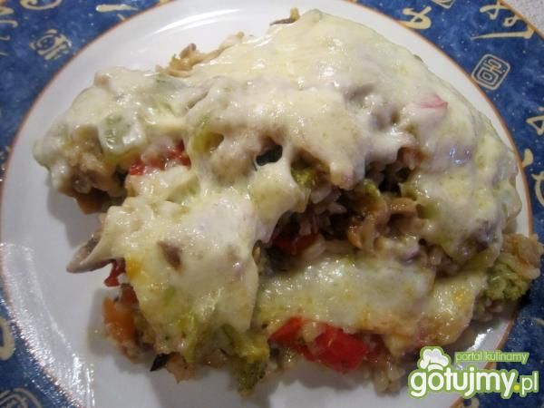 Zapiekanka ze slonecznikiem