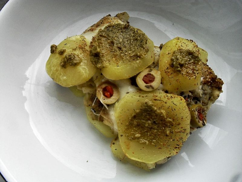 Zapiekanka ziemnaiczana z rybą Zapiekanka ziemnaiczana z rybą