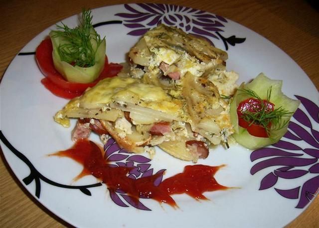 Zapiekanka ziemniaczana Zapiekanka ziemniaczana