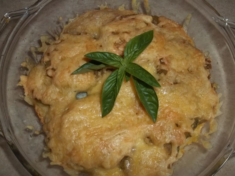 Zapiekanka ziemniaczana z cukinią