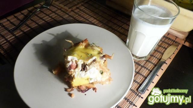 Zapiekanka ziemniaczana z grzybami