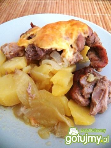 Zapiekanka ziemniaczana z indykiem
