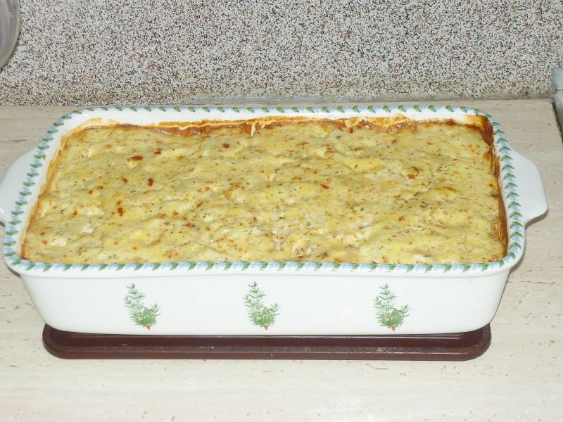 Zapiekanka ziemniaczana z kurczakiem  Zapiekanka ziemniaczana z kurczakiem