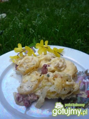 Zapiekanka ziemniaczana z mięsem mielony