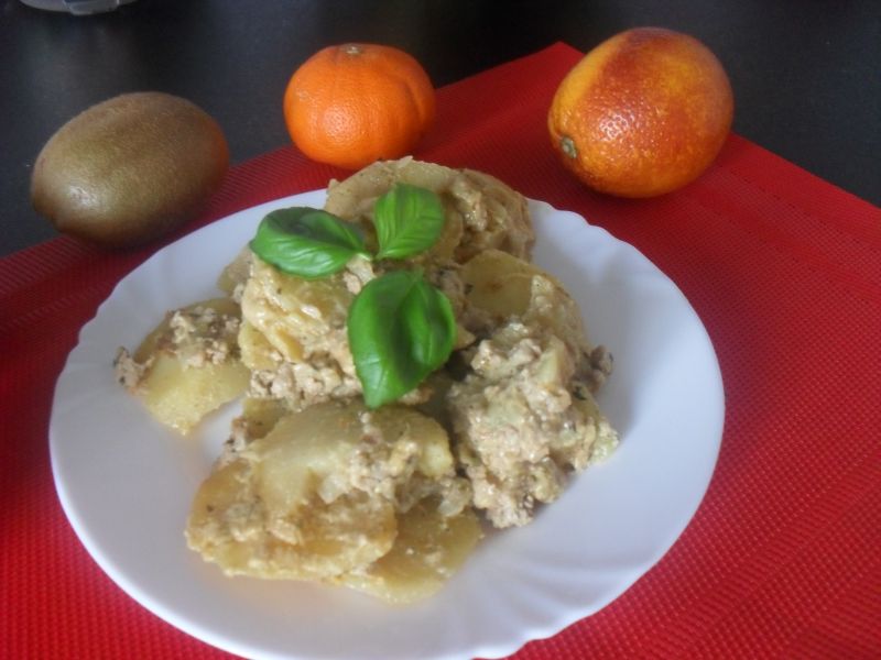 Zapiekanka ziemniaczana z mieśem mielonym