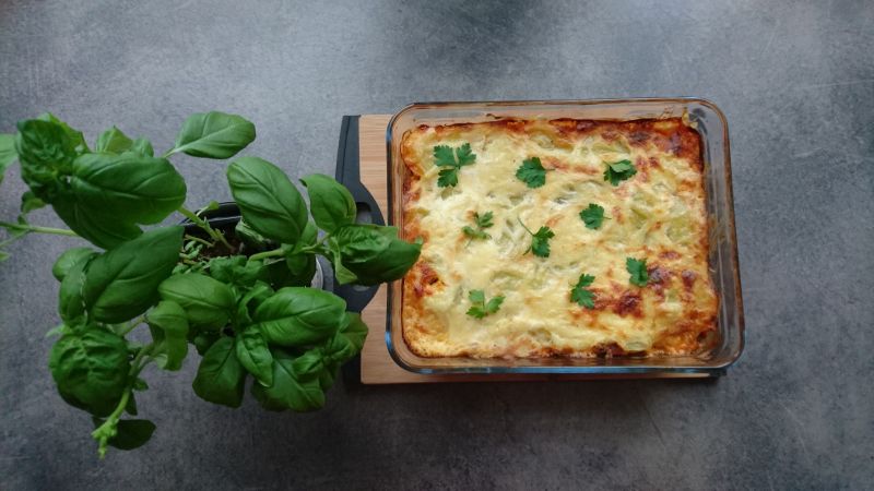 Zapiekanka ziemniaczana z wołowiną Zapiekanka ziemniaczana z wołowiną