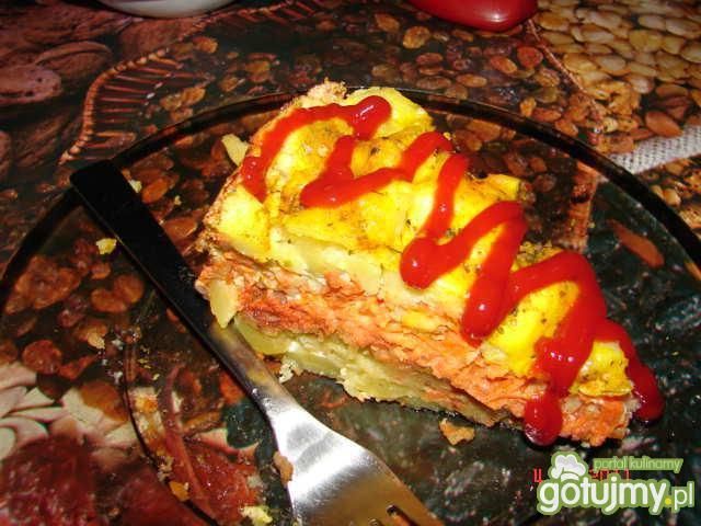 Zapiekanka ziemniaki,pieczarki,Łowicz... Zapiekanka ziemniaki,pieczarki,Łowicz...