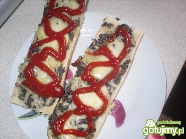 Zapiekanki  domowe typu fast-food