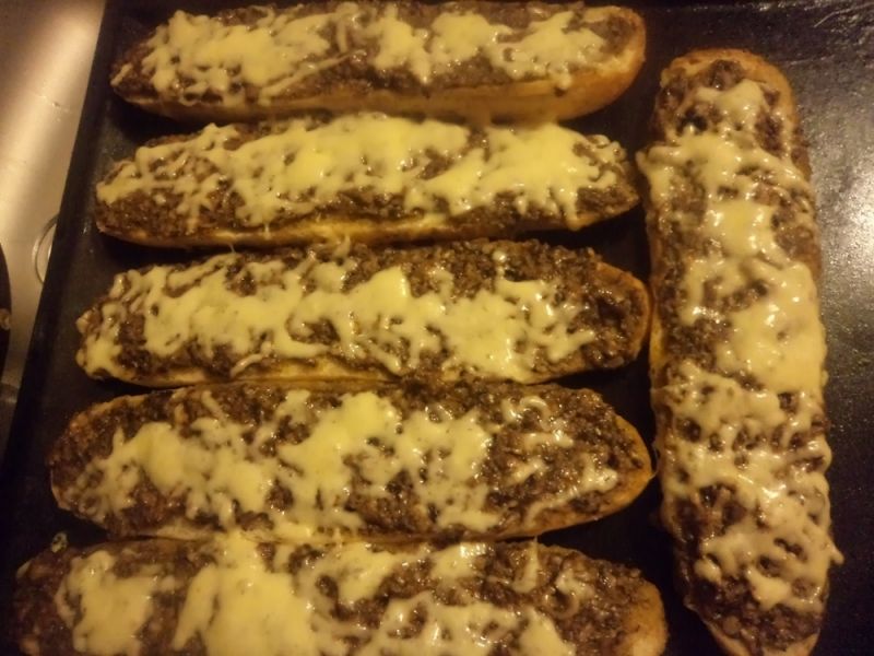 Zapiekanki pieczarkowe