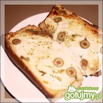 Zapiekanki serowe na bagietce