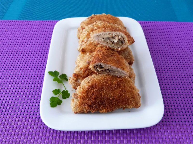 Zapiekanki z pieczarkami w innej wersji Zapiekanki z pieczarkami w innej wersji