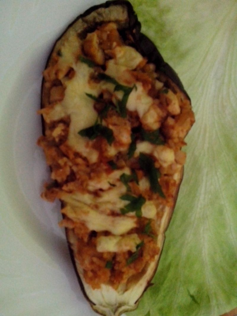 Zapiekany bakłażan