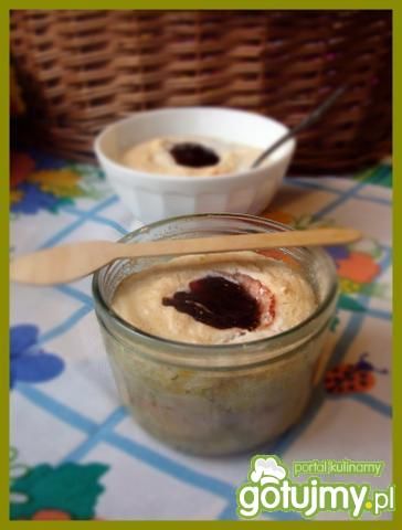 Zapiekany deser z kaszy jaglanej