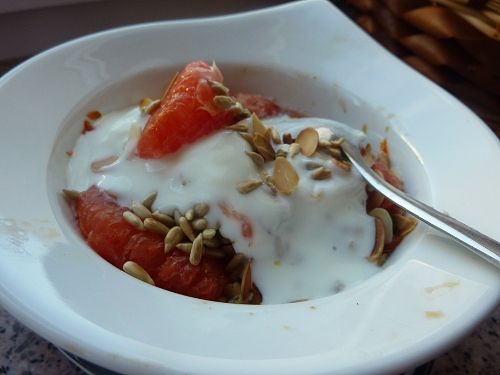 Zapiekany grapefruit z miodem Zapiekany grapefruit z miodem
