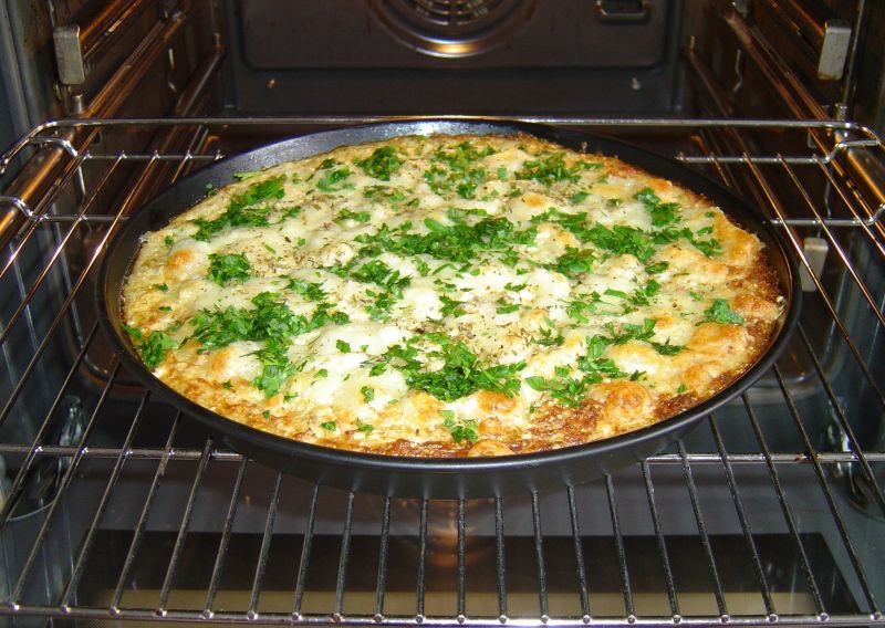 Zapiekany kalafior z mozarellą