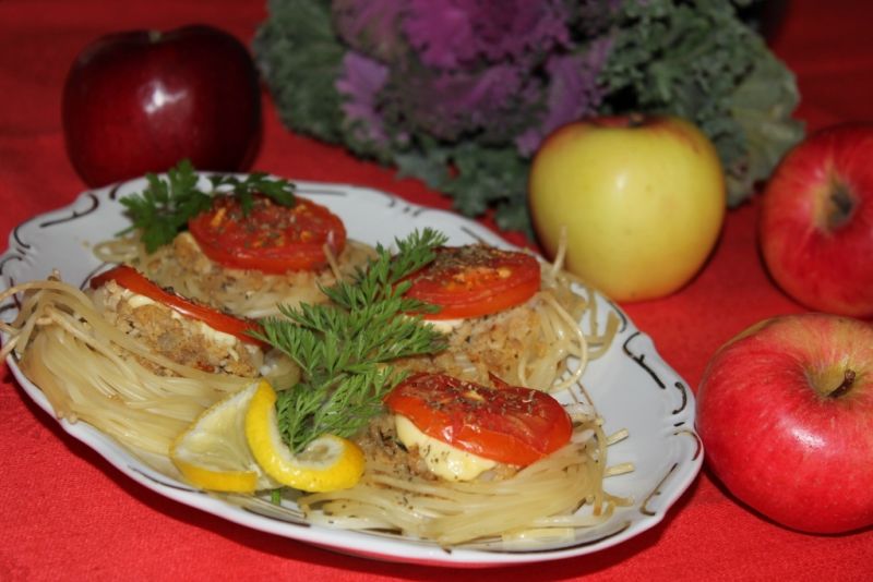 Zapiekany makaron spaghetti 