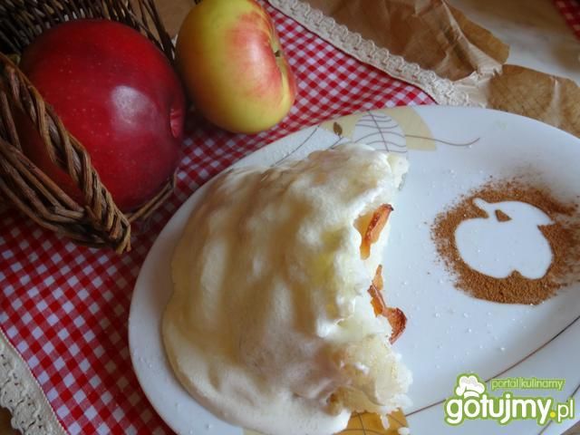 Zapiekany ryż z jabłkami