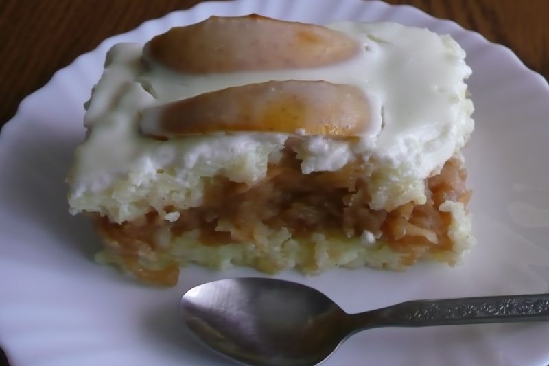 Zapiekany ryż z jabłkiem Zapiekany ryż z jabłkiem